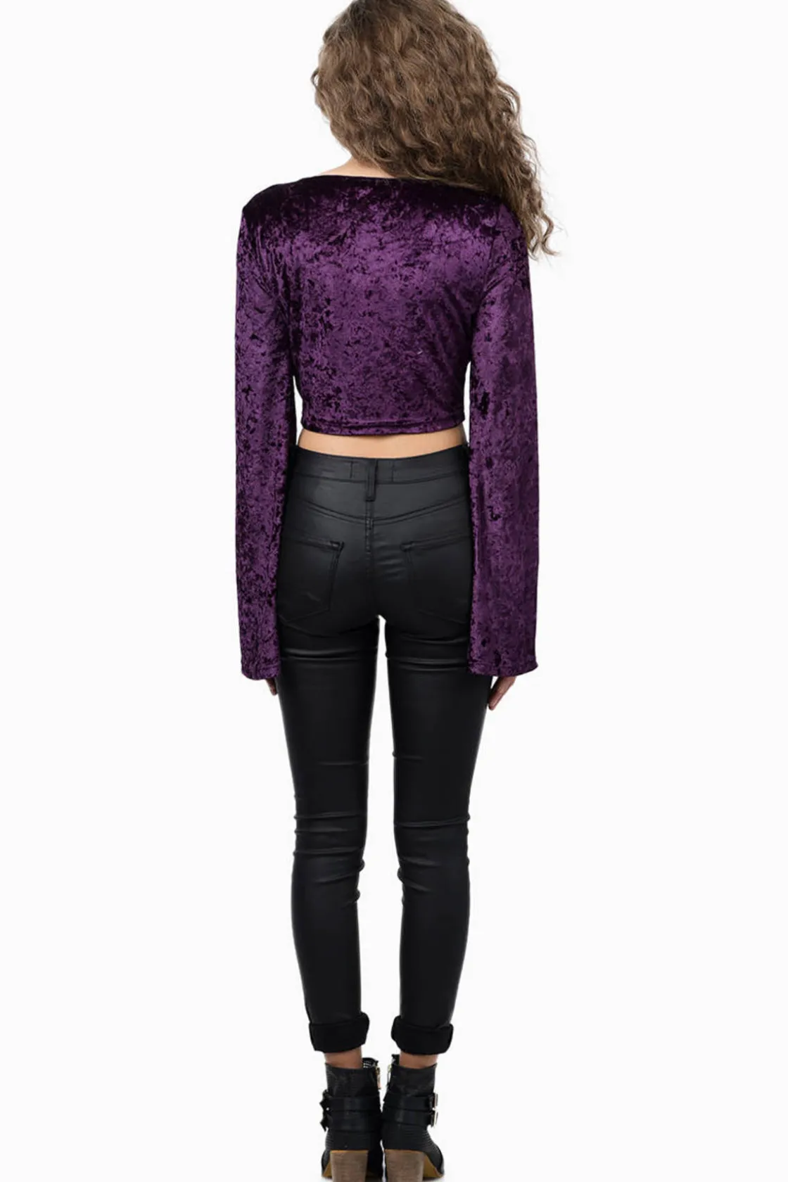 Tobi Witching Hour Crop Top - Blush