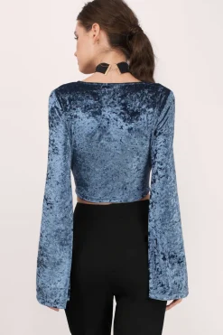 Tobi Witching Hour Crop Top - Blush