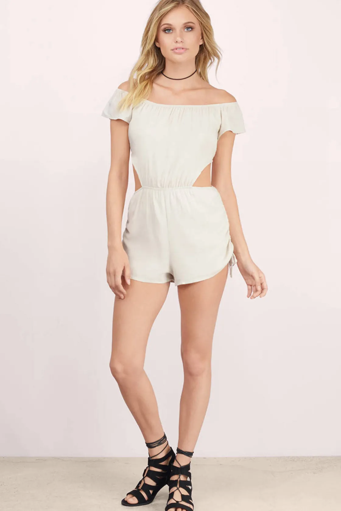 Tobi With You Cutout Romper -
