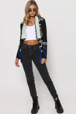 Tobi Yukon Coast Aztec Print Cardigan -