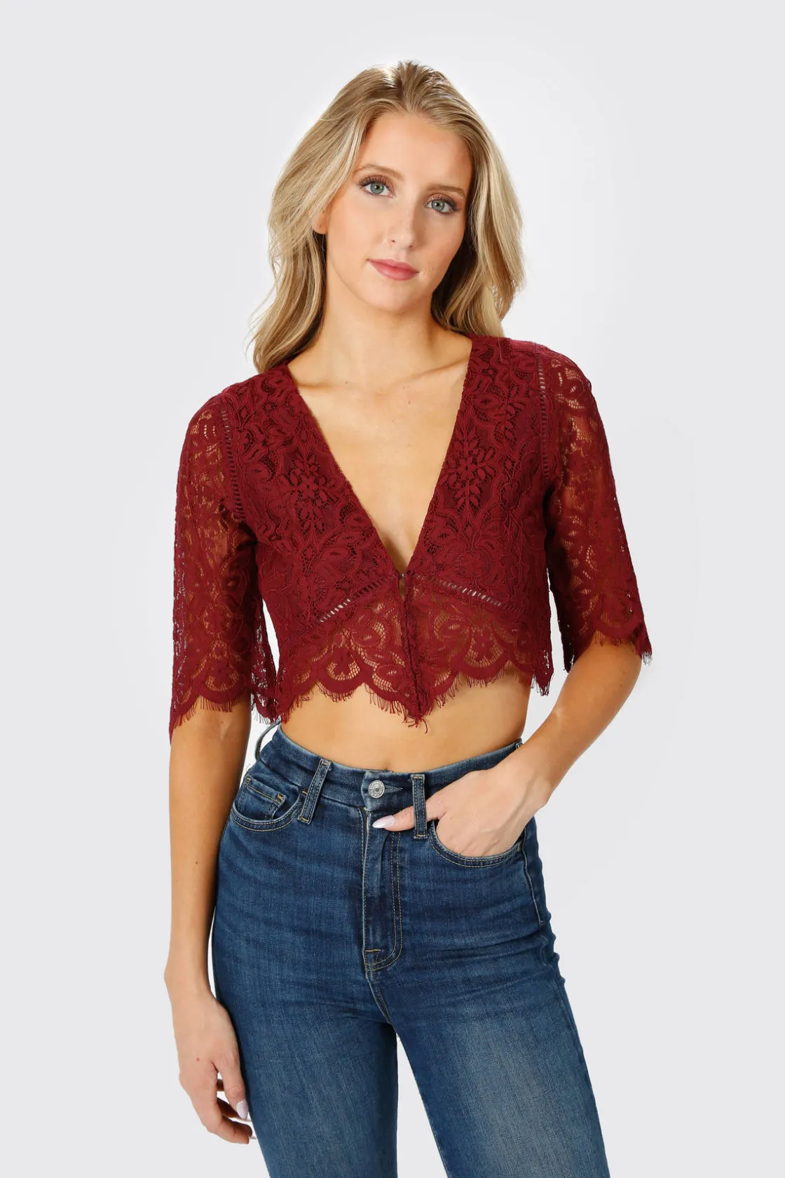 Tobi Yvonne Crop Top - Yellow