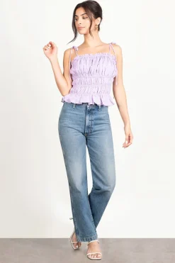 Tobi Zoriah Smocked Blouse -